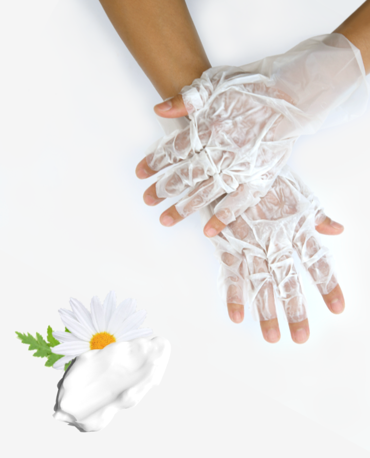 Avry Beauty Shea Butter Gloves | Chamomile