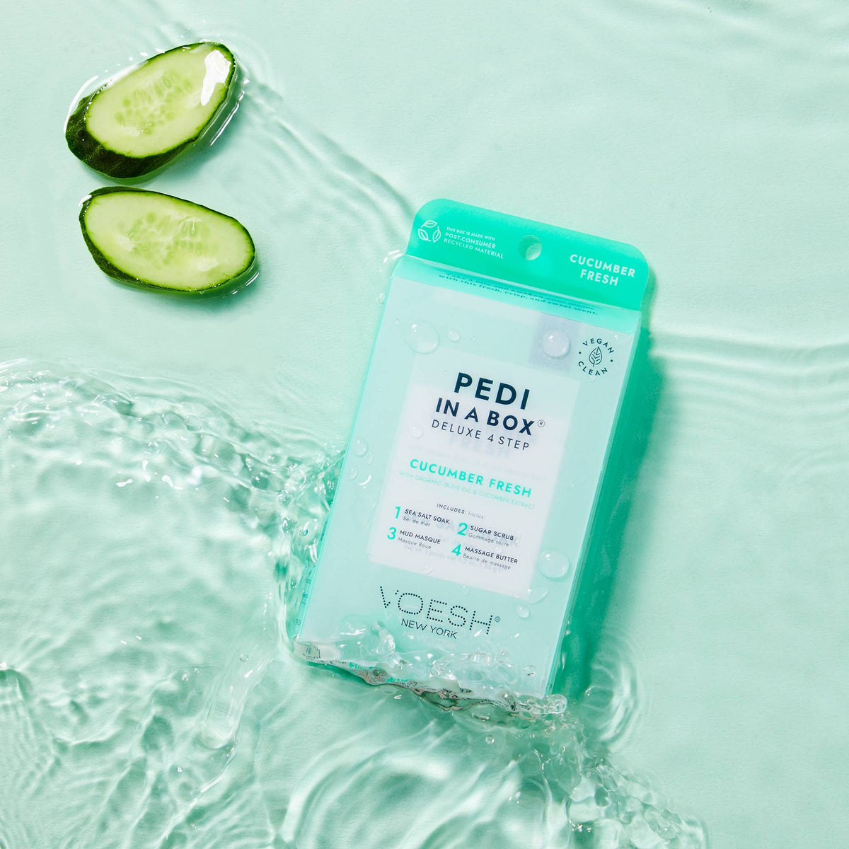 Pedi in a Box 4 Step - Add on Service - Cucumber Fresh