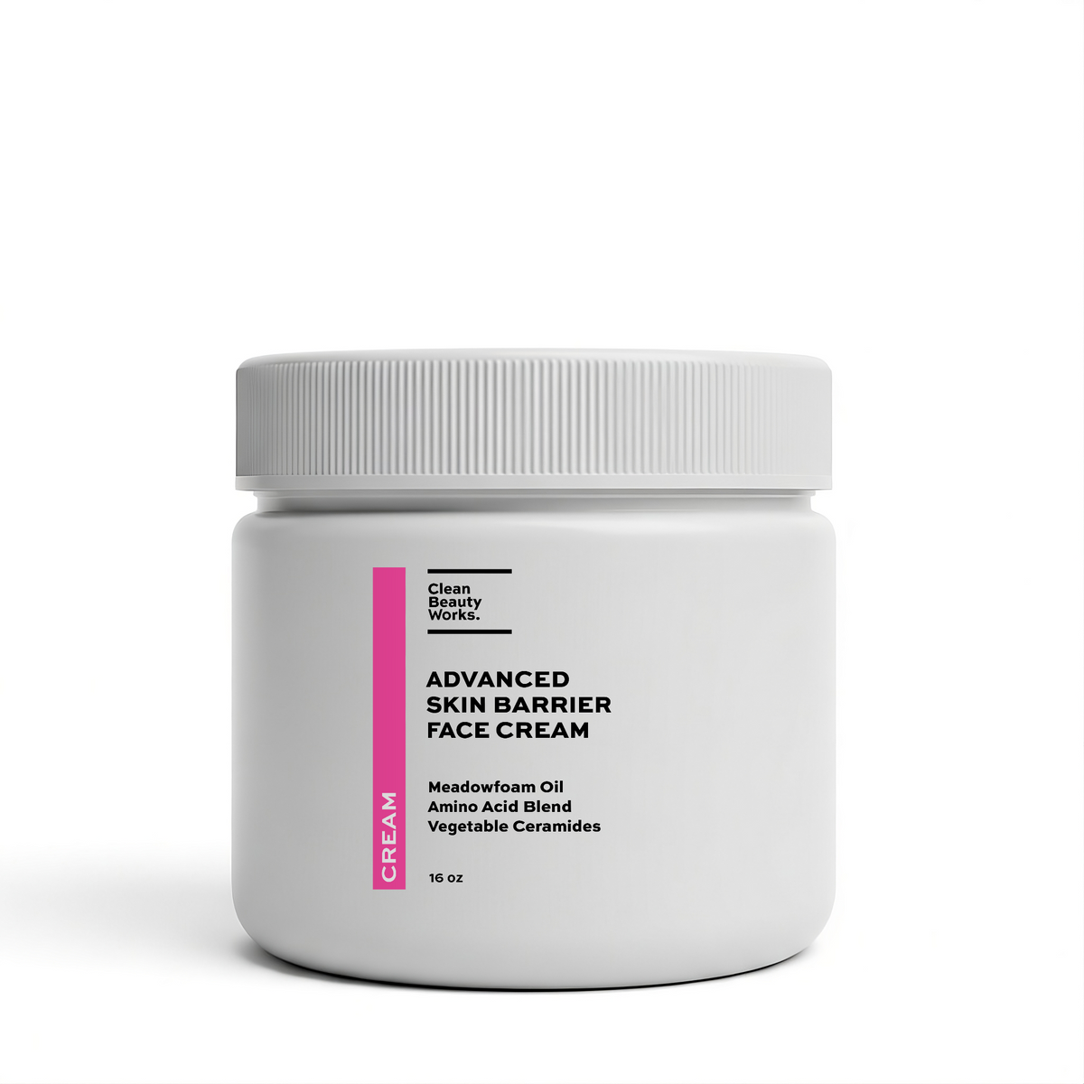CLEAN BEAUTY | Advanced Skin Barrier Face Cream - Vegetable Ceramides & Amin
