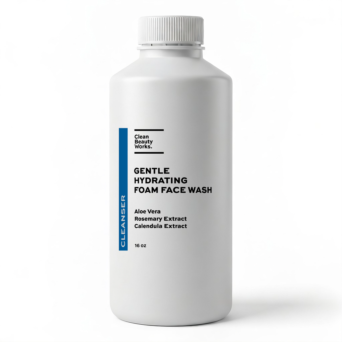 CLEAN BEAUTY | Gentle Hydrating Foam Face Cleanser - Aloe Vera, Rosemary & Calendula