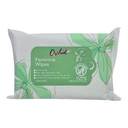 Orchid Feminine Wipes - Fresh Scent