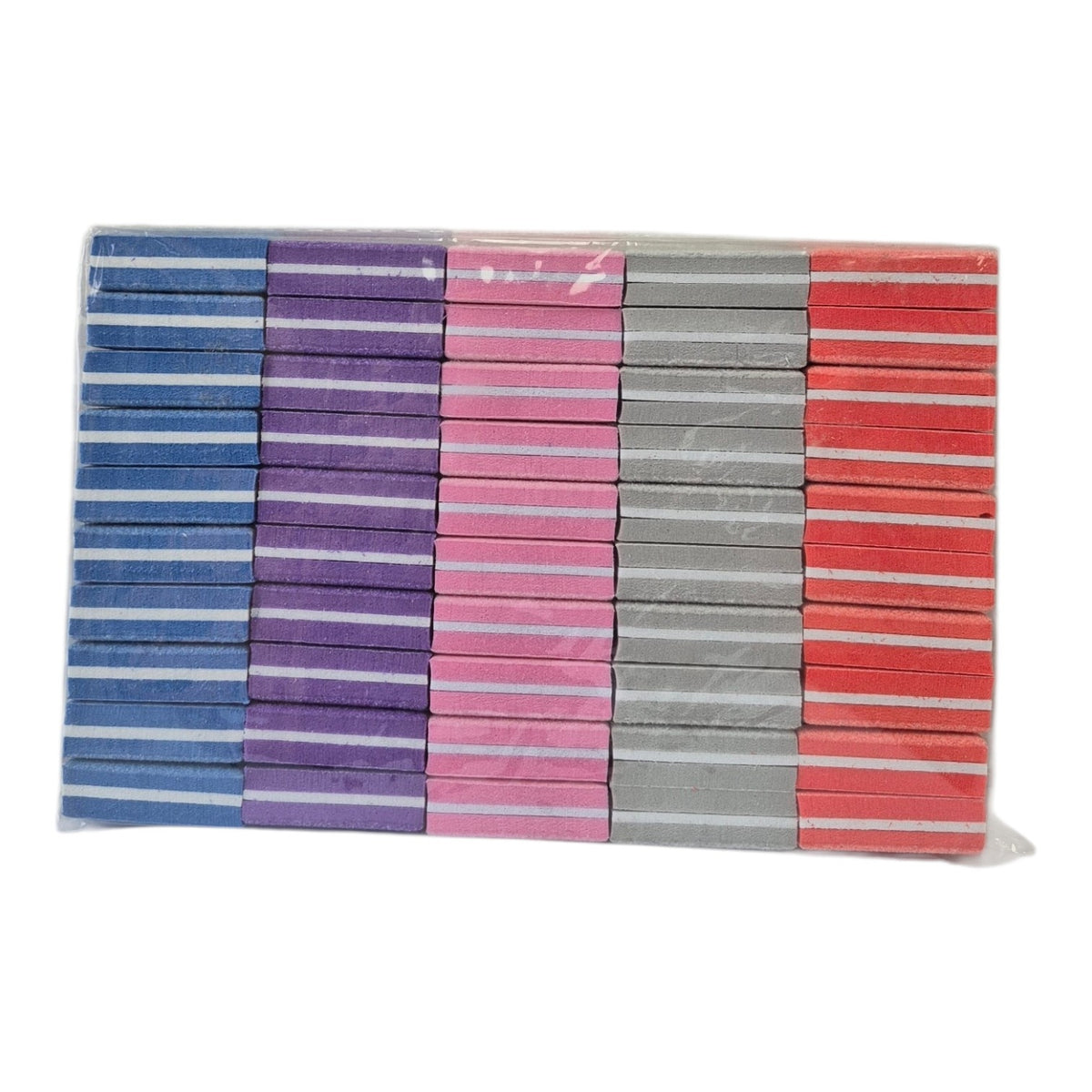 Nail Buffers 100/180 | 4 Way Double Sided Shiny Nail Polishing Blocks 50 pcs