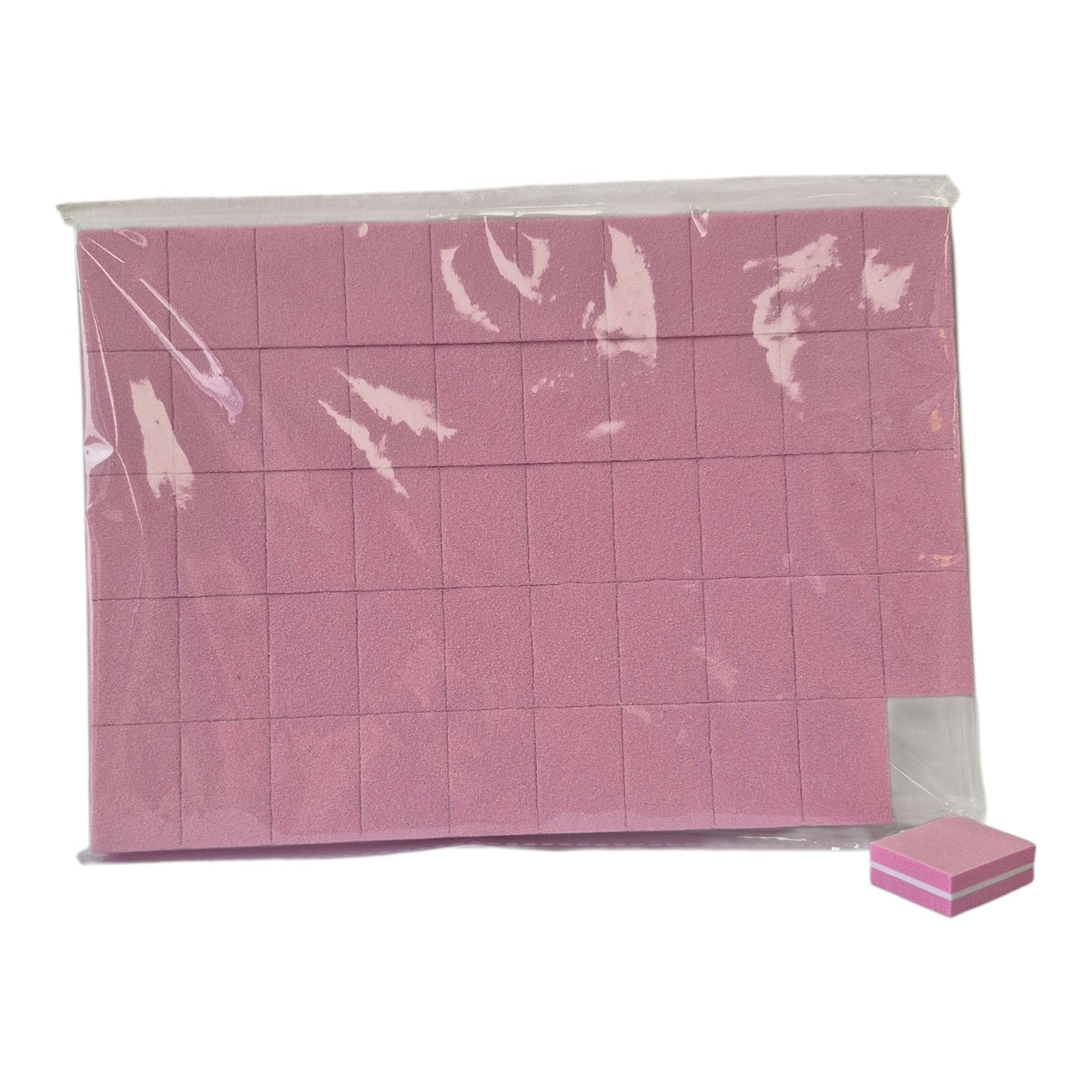 Nail Buffers 100/180 | 4 Way Double Sided Shiny Nail Polishing Blocks 50 pcs