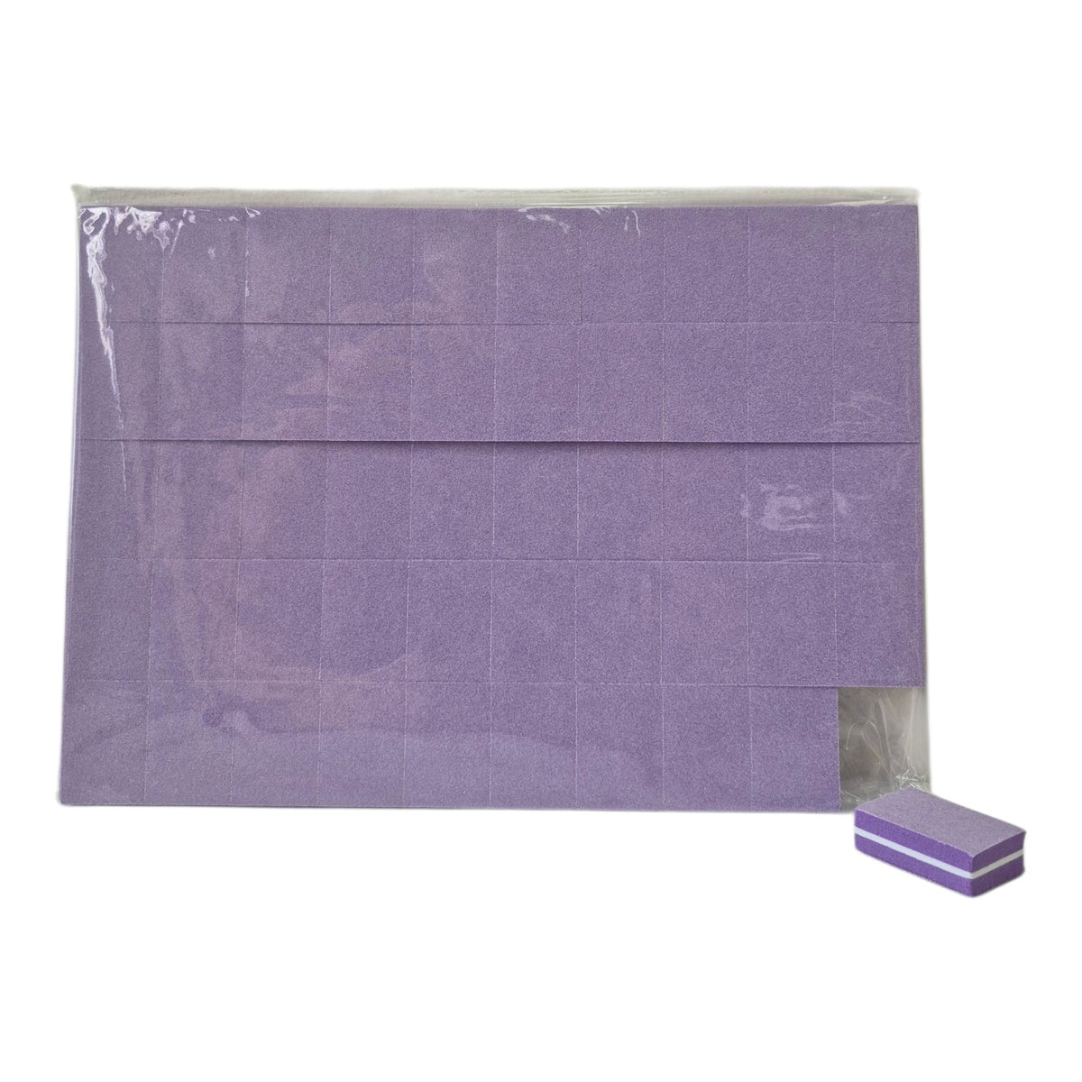 Nail Buffers 100/180 | 4 Way Double Sided Shiny Nail Polishing Blocks 50 pcs