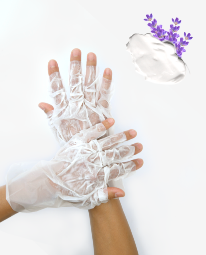 Avry Beauty Shea Butter Gloves | Lavender