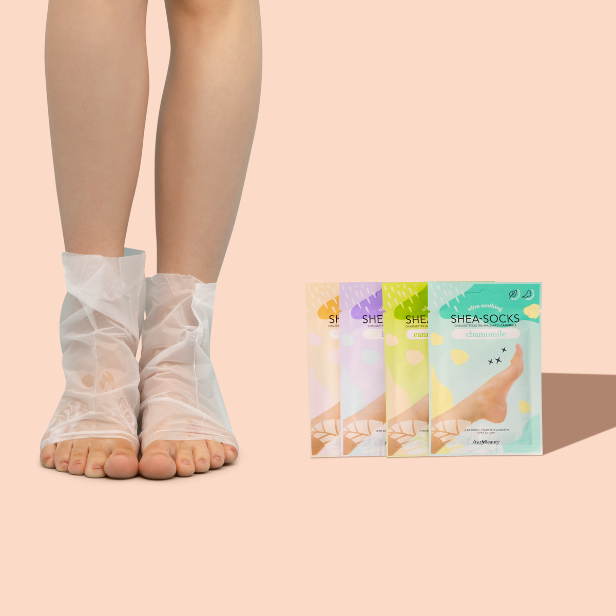 Avry Beauty Shea Butter Socks | Chamomile