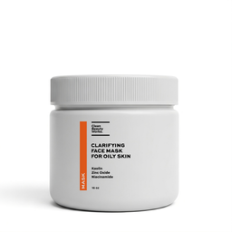 CLEAN BEAUTY | Clarifying Face Mask - Oily Skin, Niacinamide & Kaolin