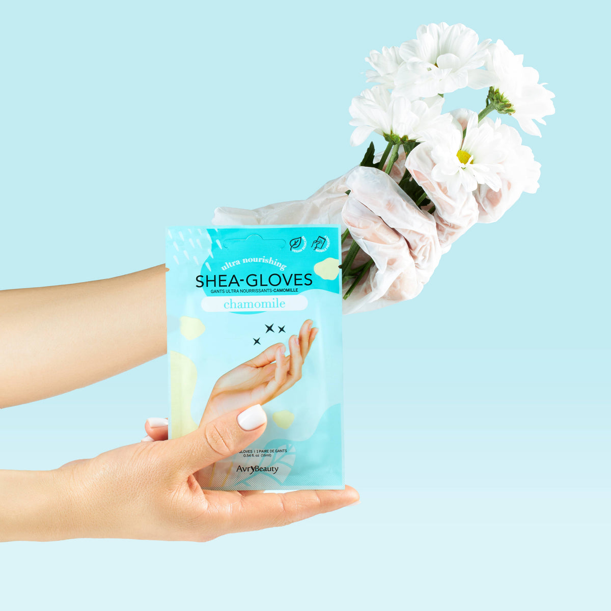 Avry Beauty Shea Butter Gloves | Chamomile
