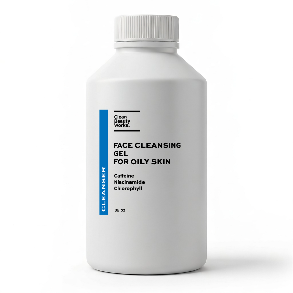 CLEAN BEAUTY | Balancing Face Cleansing Gel for Oily Skin, Caffeine & Niacinamide