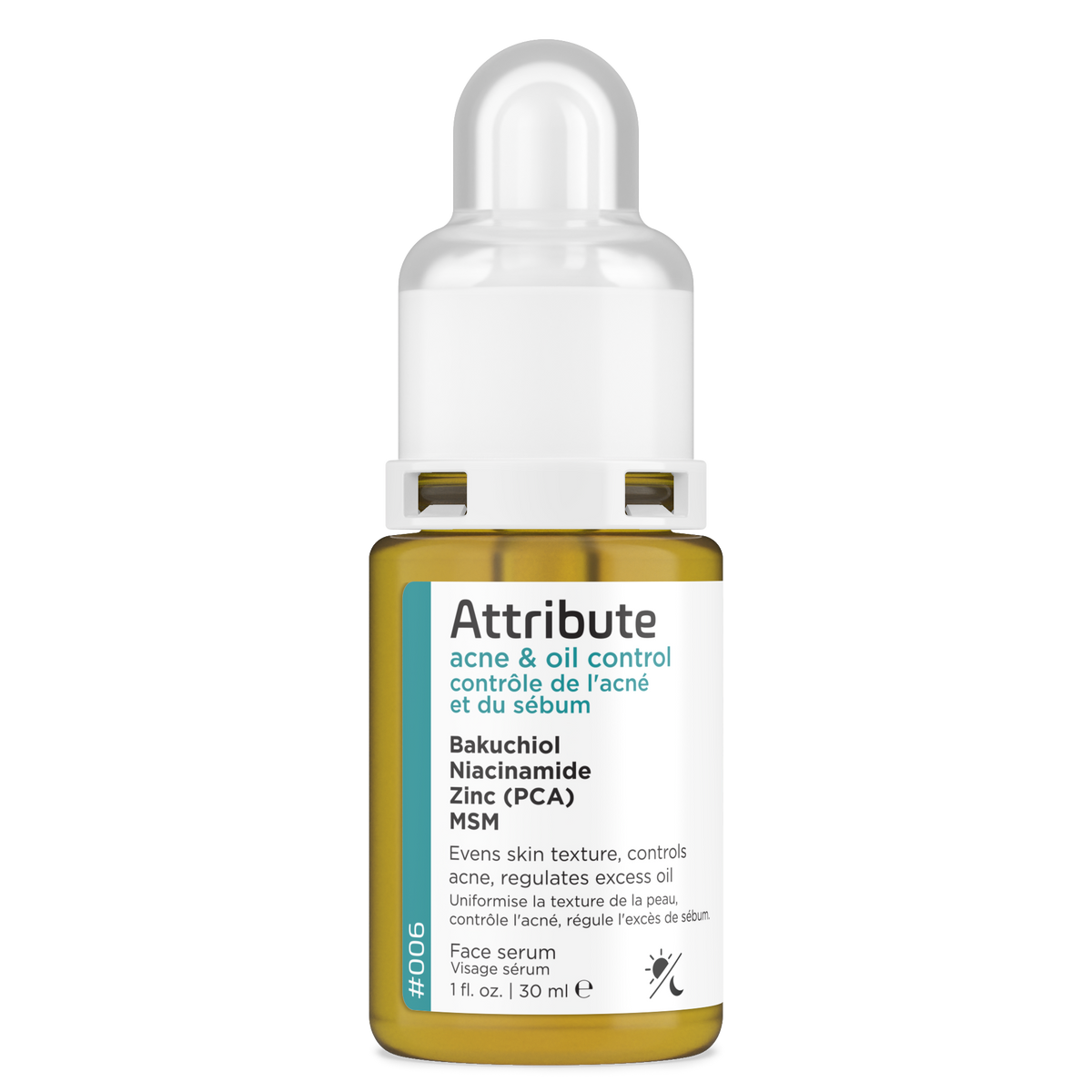 Attribute | Acne & Oil Control Balancing Face Serum