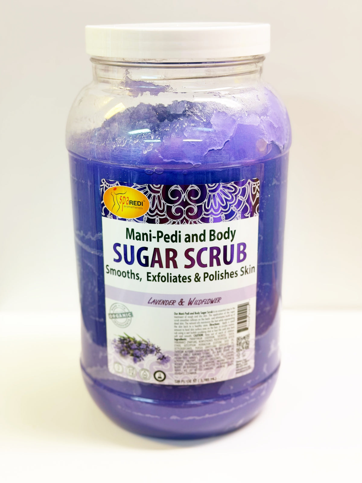 SPA REDI - SUGAR SCRUB GLOW | LAVENDER & WILDFLOWER