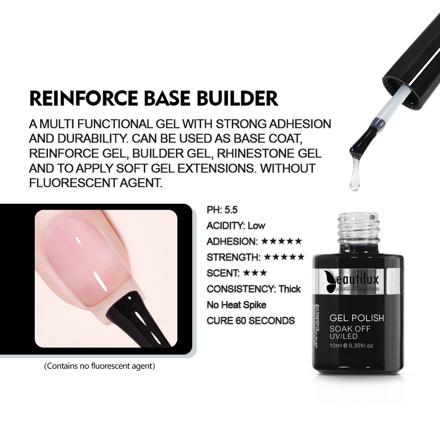 Beautilux Reinforce Base Builder Hema free & TPO free