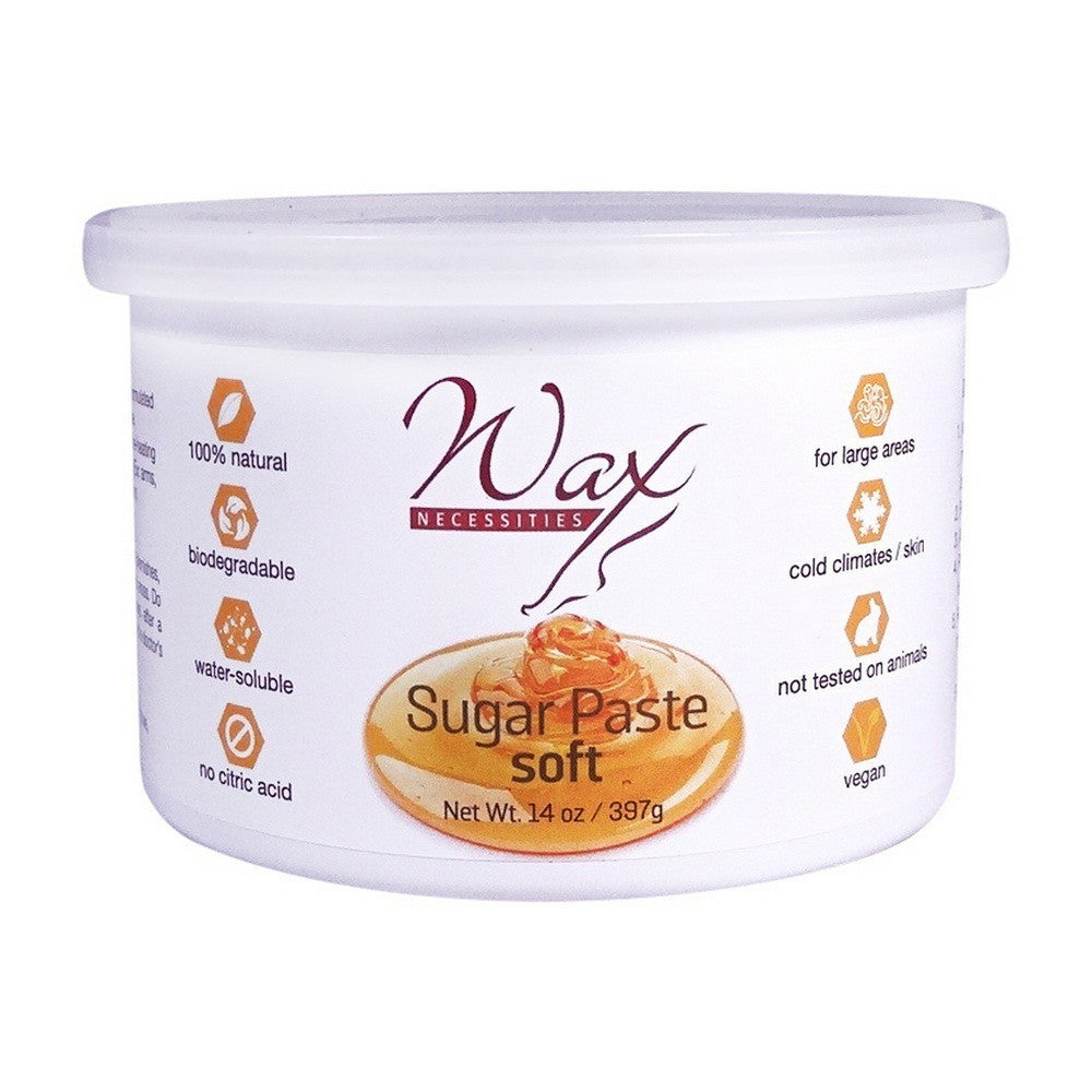 (NON FRAGRANT) SUGAR PASTE SOFT 14.1 OZ / 400 ML by WAXNESS