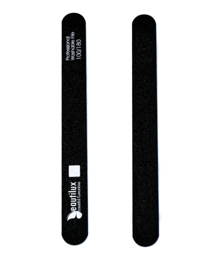 Beautilux Nail Files | Black Washable File (Singles)