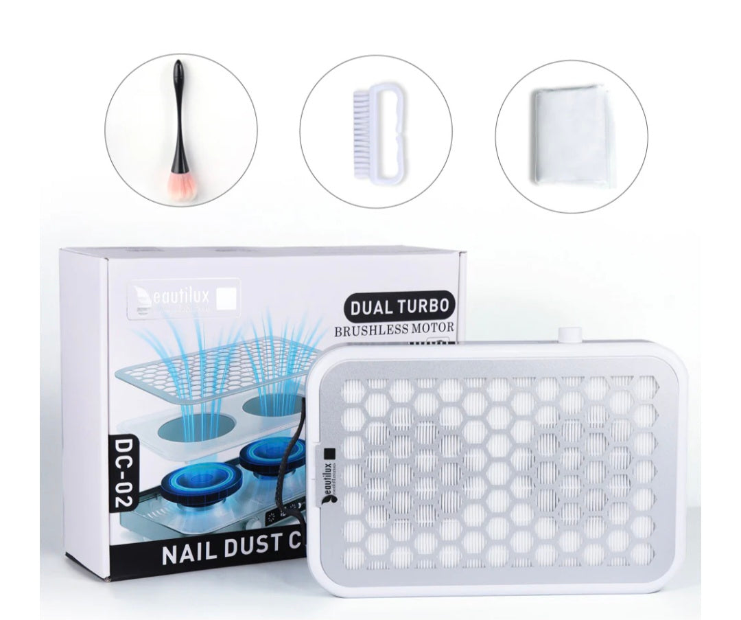 Dual Turbo Nail Dust Collector
