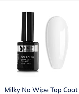 Beautilux Milky Top Coat No Wipe Hema free & TPO free