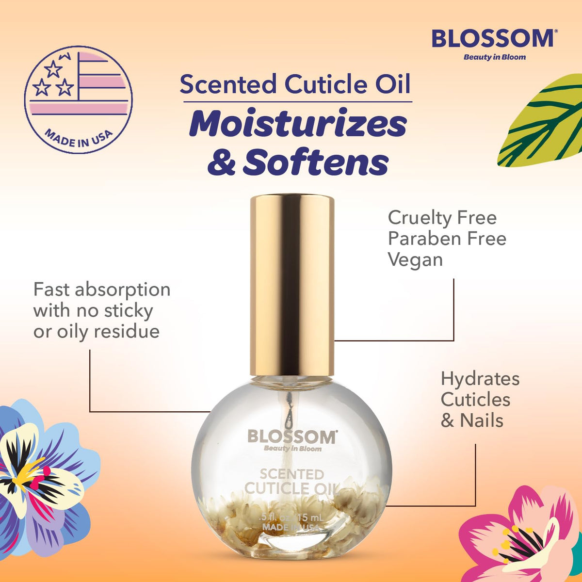 BLOSSOM Cuticle Oil | Coconut