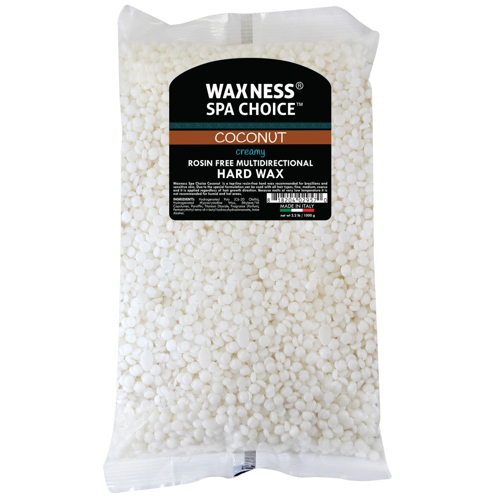 Waxness Hard Wax | Coconut Creamy Rosin Free Multidirectional 2.2LB