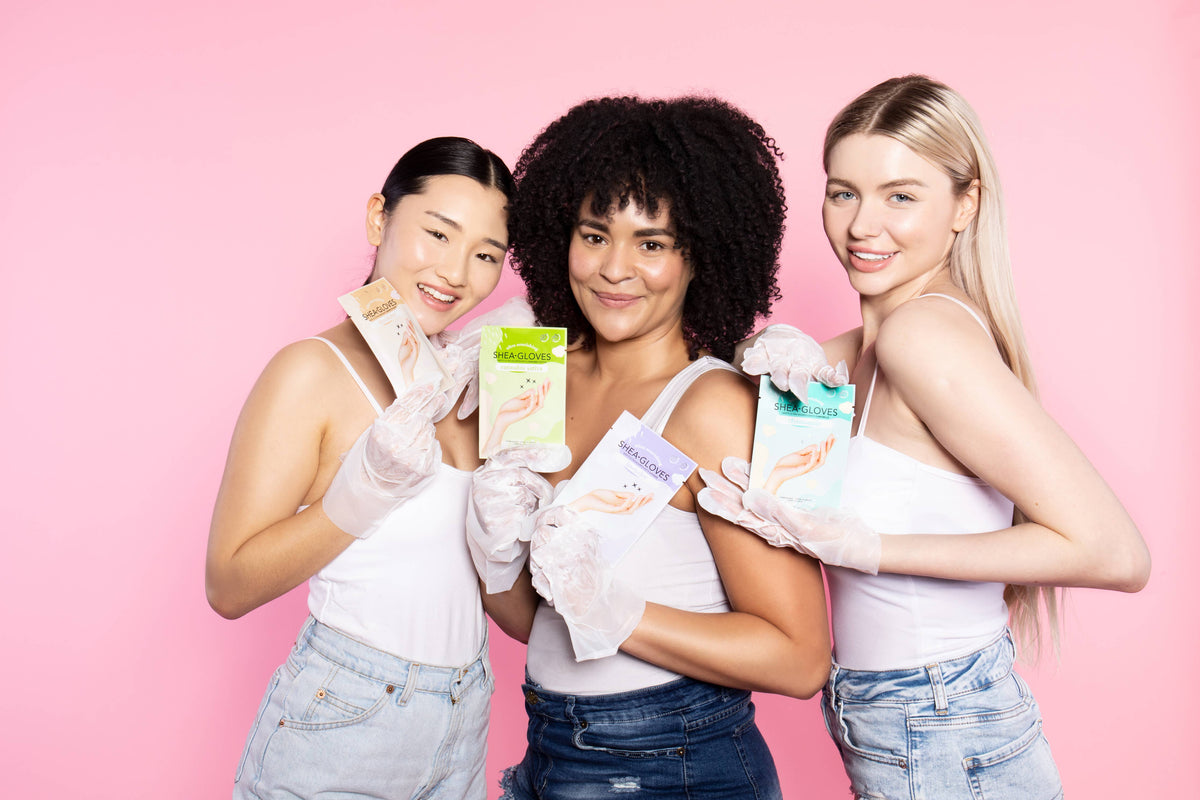 Avry Beauty Shea Butter Gloves | Lavender