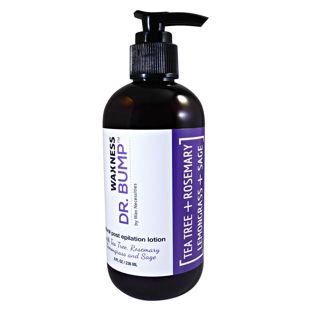 DR. BUMP NATURAL PRE-POST LOTION WITH TEA TREE, ROSEMARY, LEMONGRASS AND SAGE 8 FL OZ / 236 ML