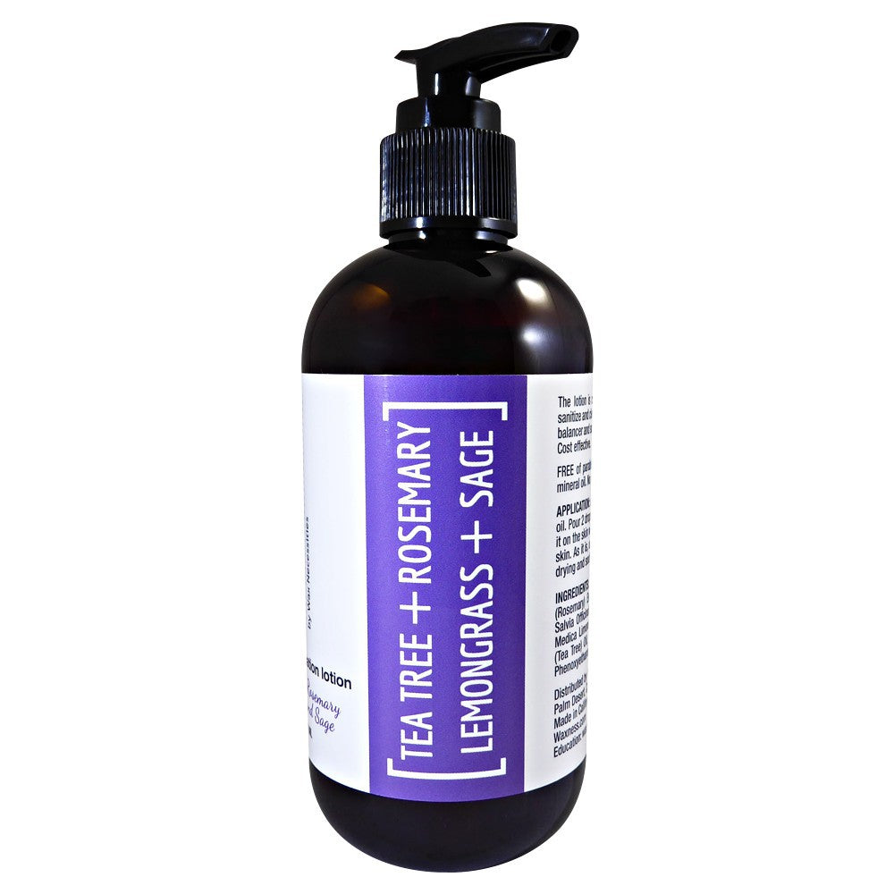 DR. BUMP NATURAL PRE-POST LOTION WITH TEA TREE, ROSEMARY, LEMONGRASS AND SAGE 8 FL OZ / 236 ML