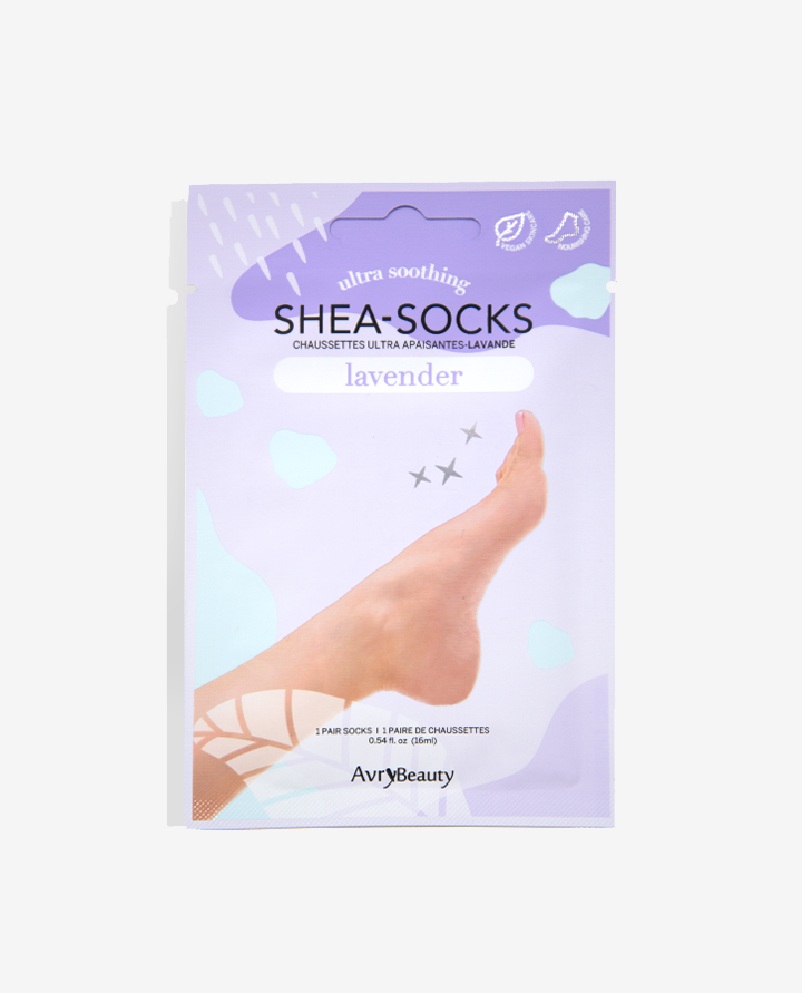 Avry Beauty Shea Butter Socks | Lavender