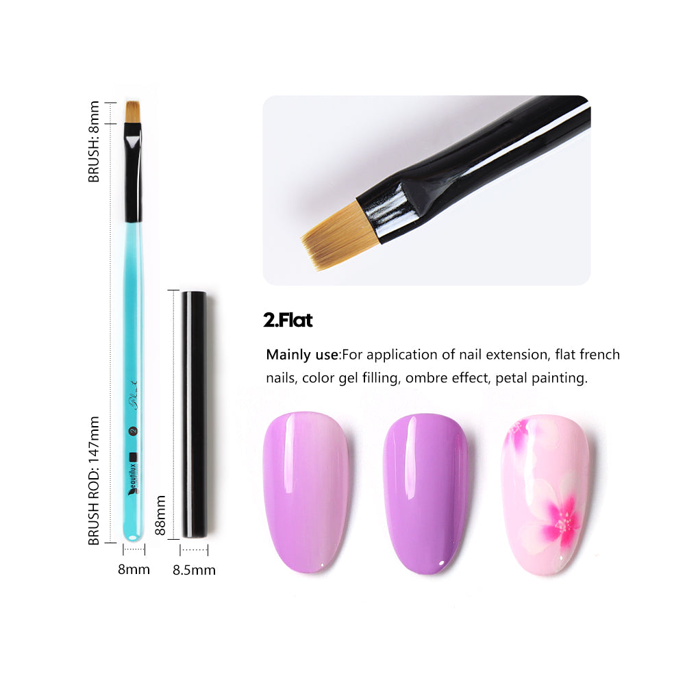 Beautilux Nail Brushes | Gel & Art