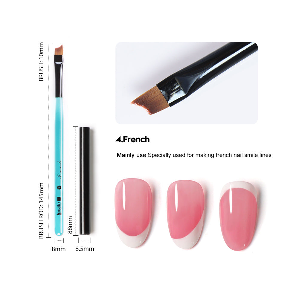Beautilux Nail Brushes | Gel & Art