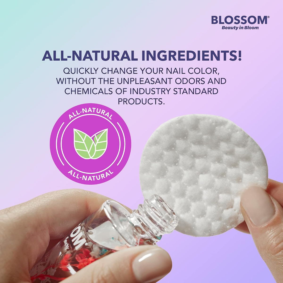 BLOSSOM | Lavender Nail Polish Remover
