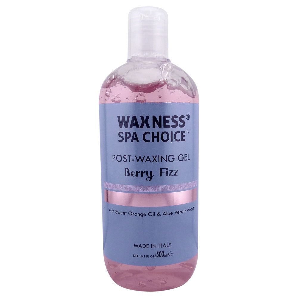 WAXNESS SPA CHOICE PRE-POST WAXING LOTION AND GEL BERRY FIZZ 16.9 FL OZ / 500 ML X 2