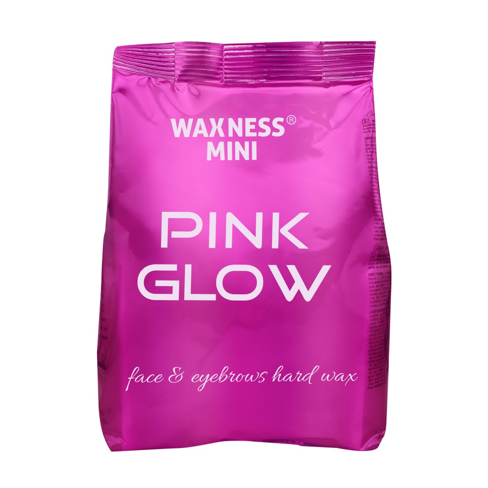Waxness Hard Wax | Pink Glow Face & Brows Hard Wax 400grams