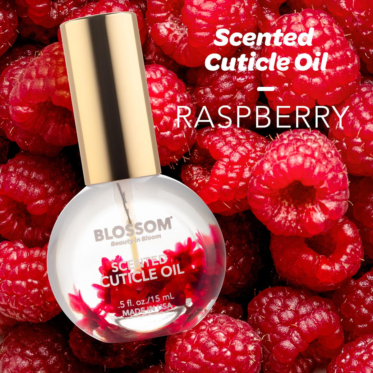 BLOSSOM Cuticle Oil | Raspberry