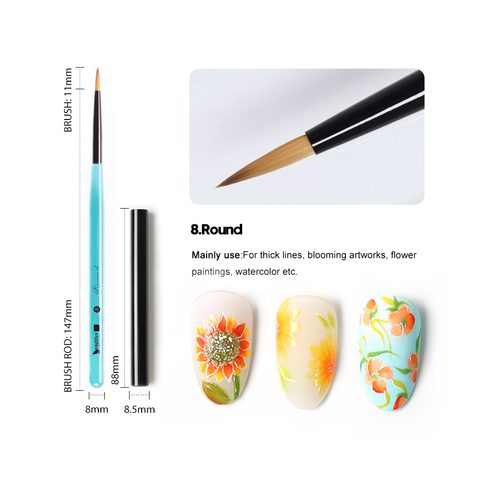 Beautilux Nail Brushes | Gel & Art