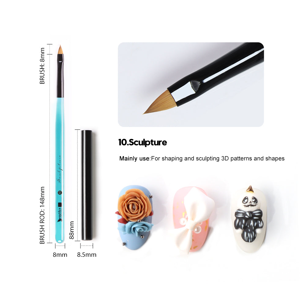 Beautilux Nail Brushes | Gel & Art