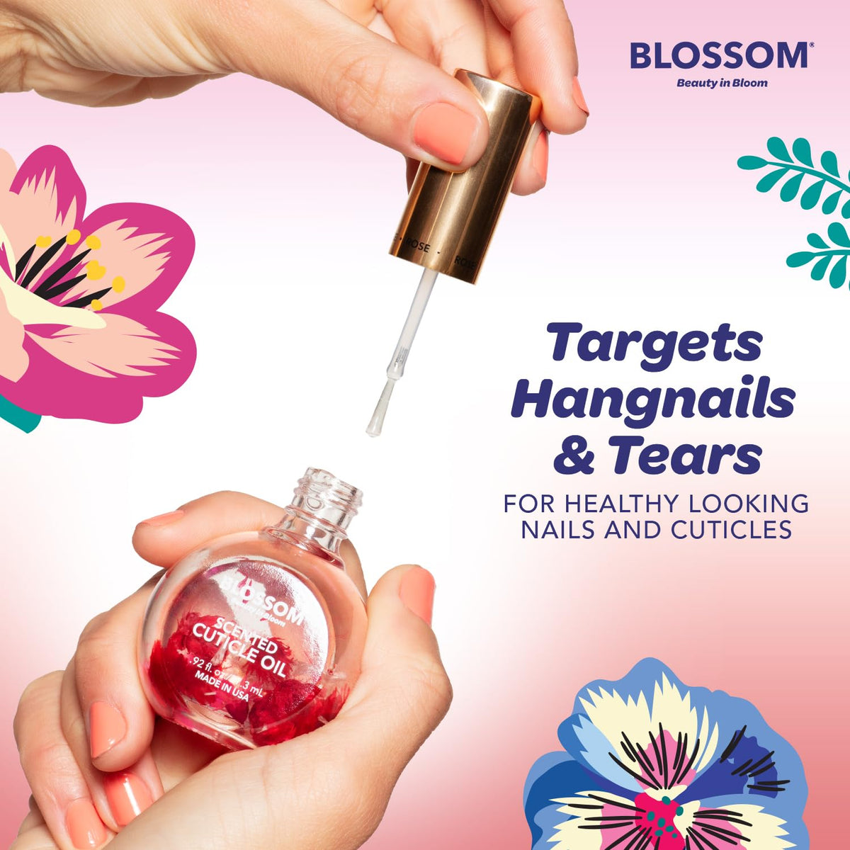 BLOSSOM Cuticle Oil | Strawberry