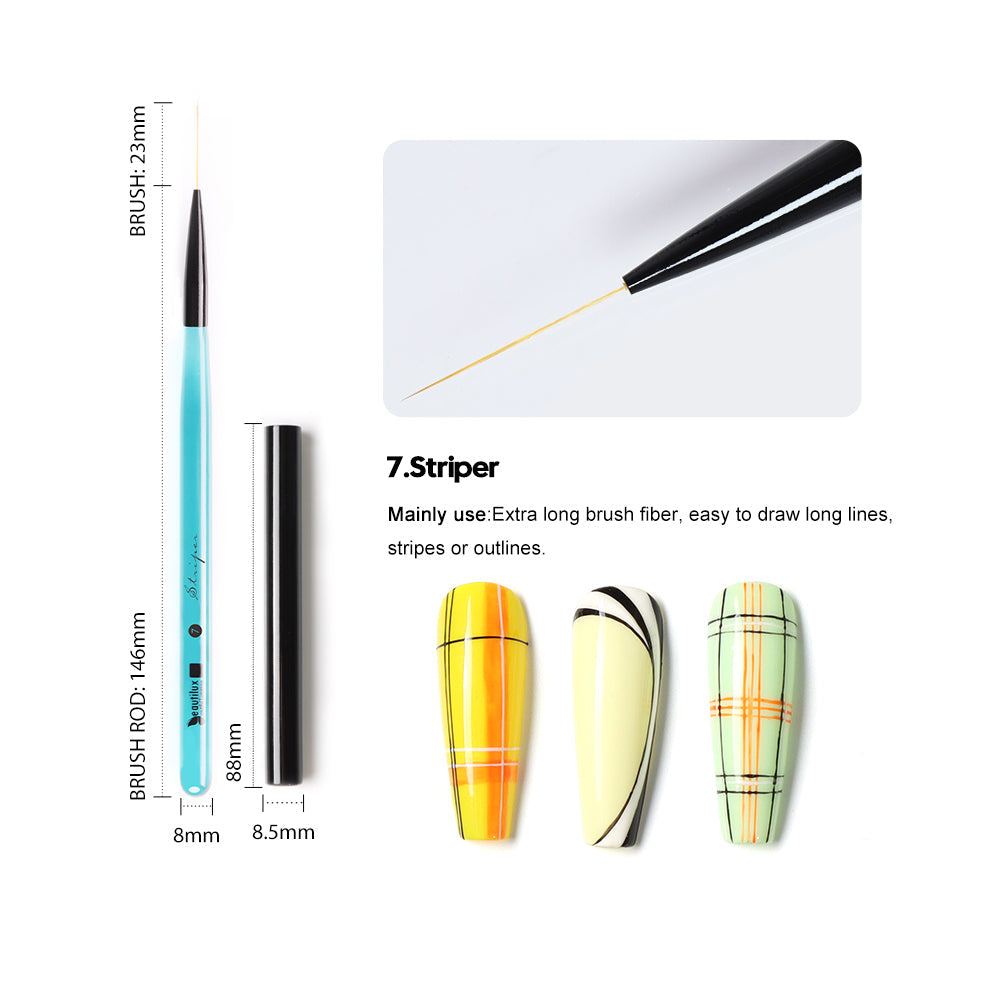 Beautilux Nail Brushes | Gel & Art