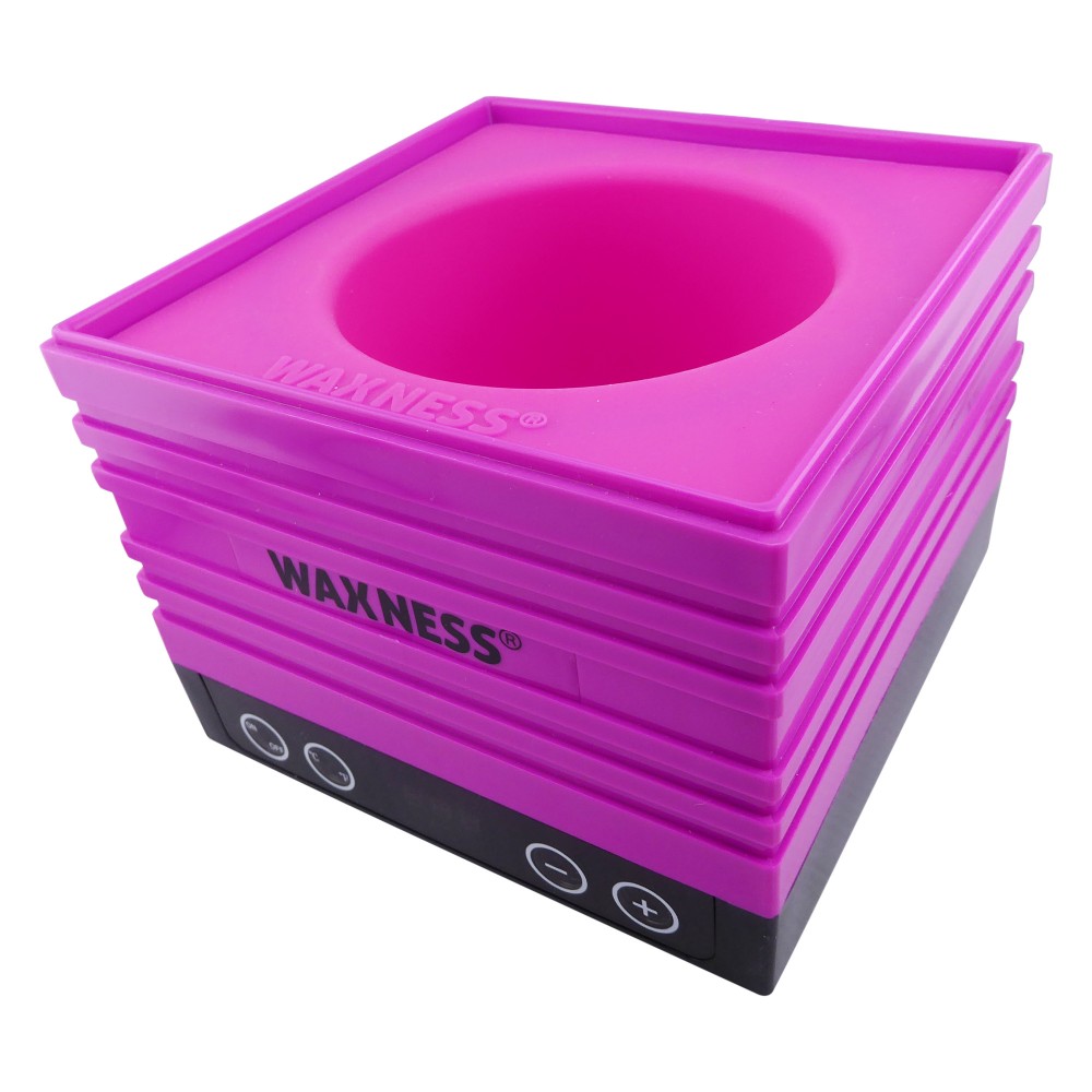 WAX WARMER W-CUBE PINK OR BLACK -  DIGITAL 1 LB