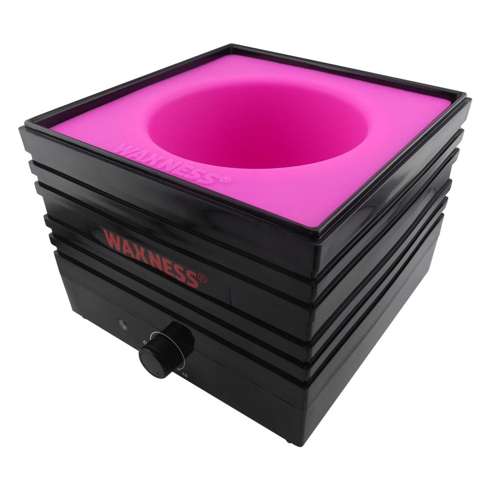 WAX WARMER W-CUBE 1 lb - Pink or Black - Dial